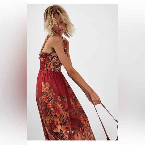 Free People Bali Westward Trail printed Jumpsuit- NWT Size XS - Picture 3 of 7